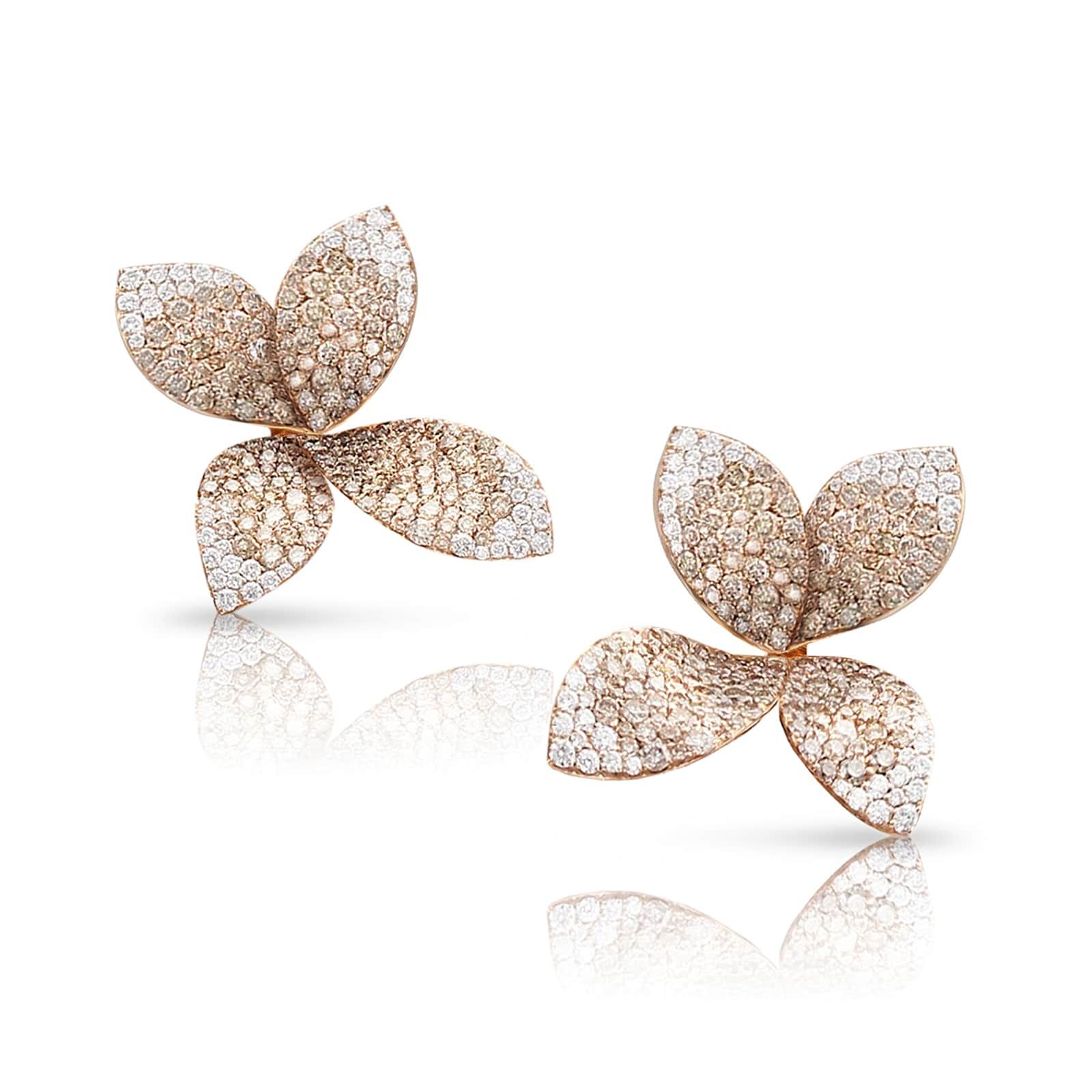 Pasquale Bruni Giardini Segreti Rose Gold Diamond Earrings