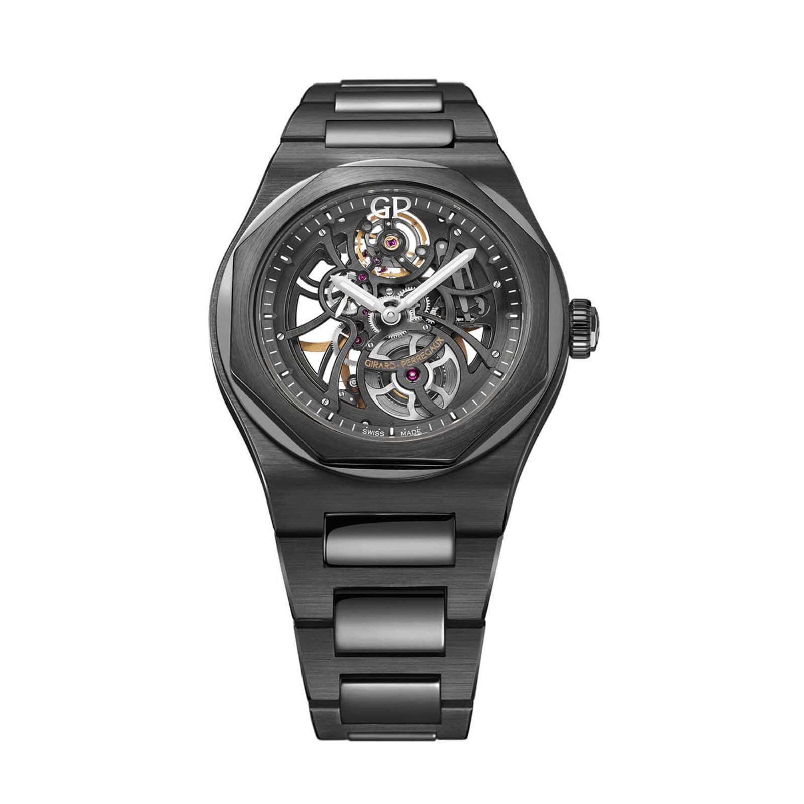 Girard-Perregaux Laureato Skeleton Ceramic Watch