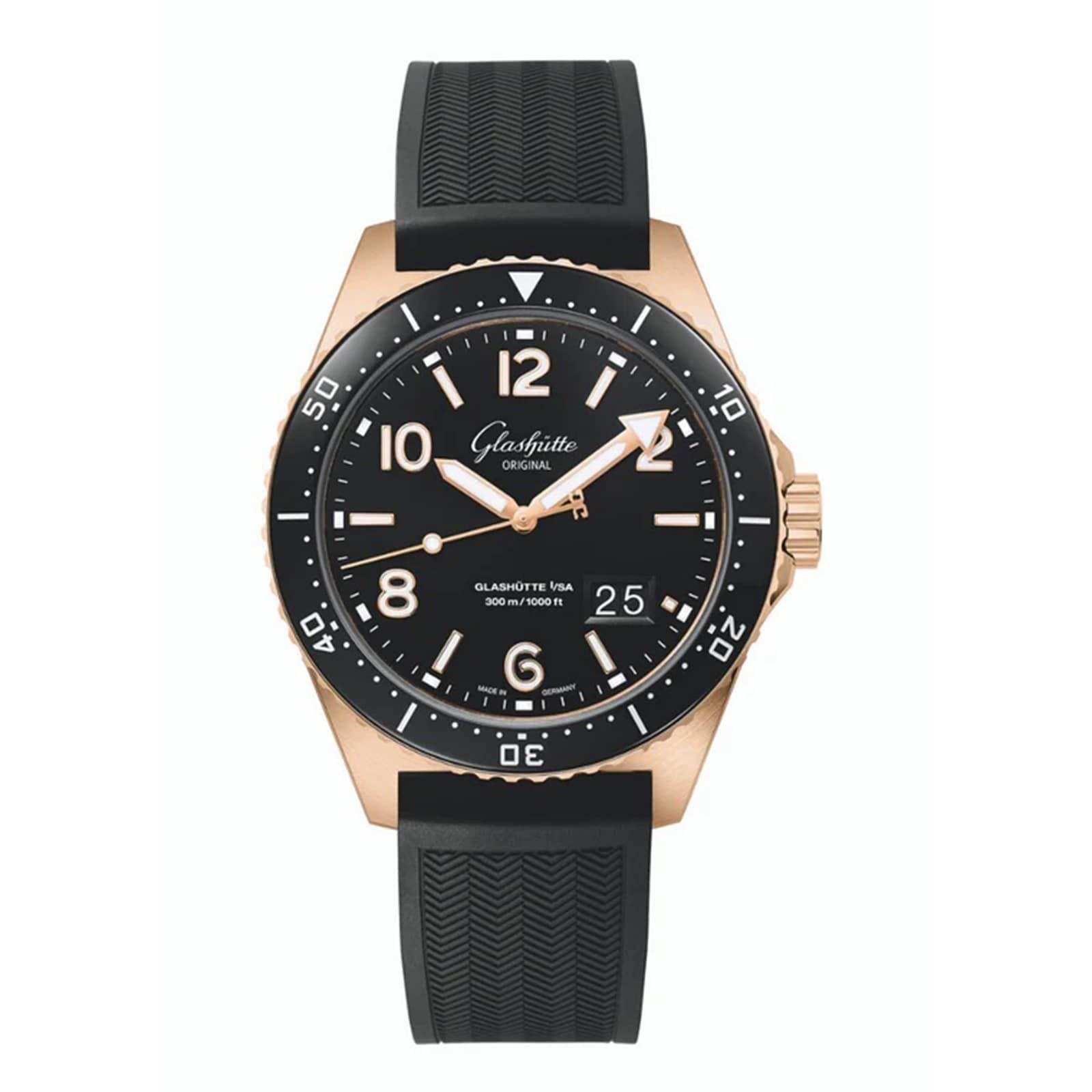 Glashütte Original SeaQ Panorama Date 43mm Watch