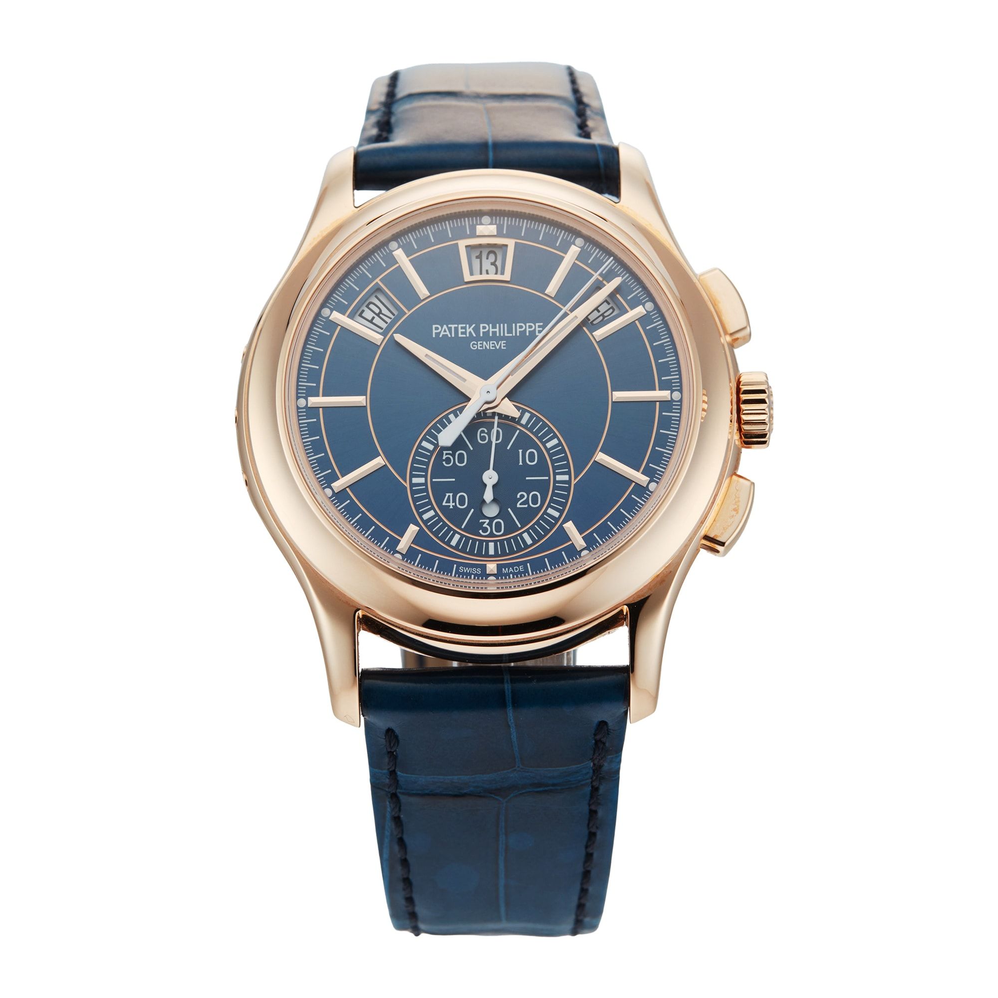 Patek Philippe Complications Flyback Chronograph Annual Calendar 42mm Rose Gold Watch