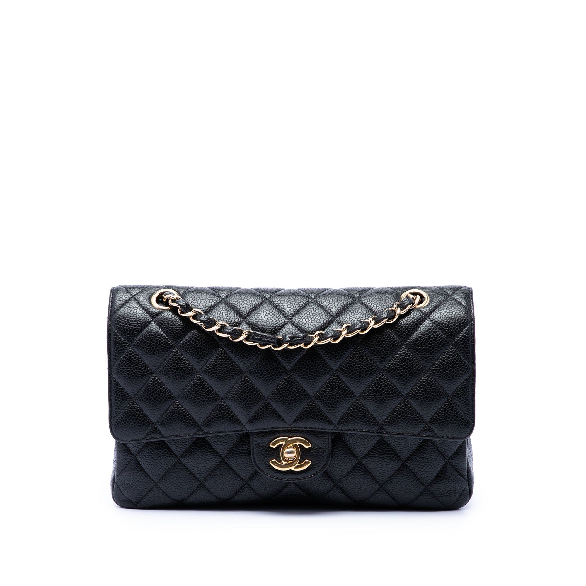 Chanel Medium Classic Caviar Double Flap