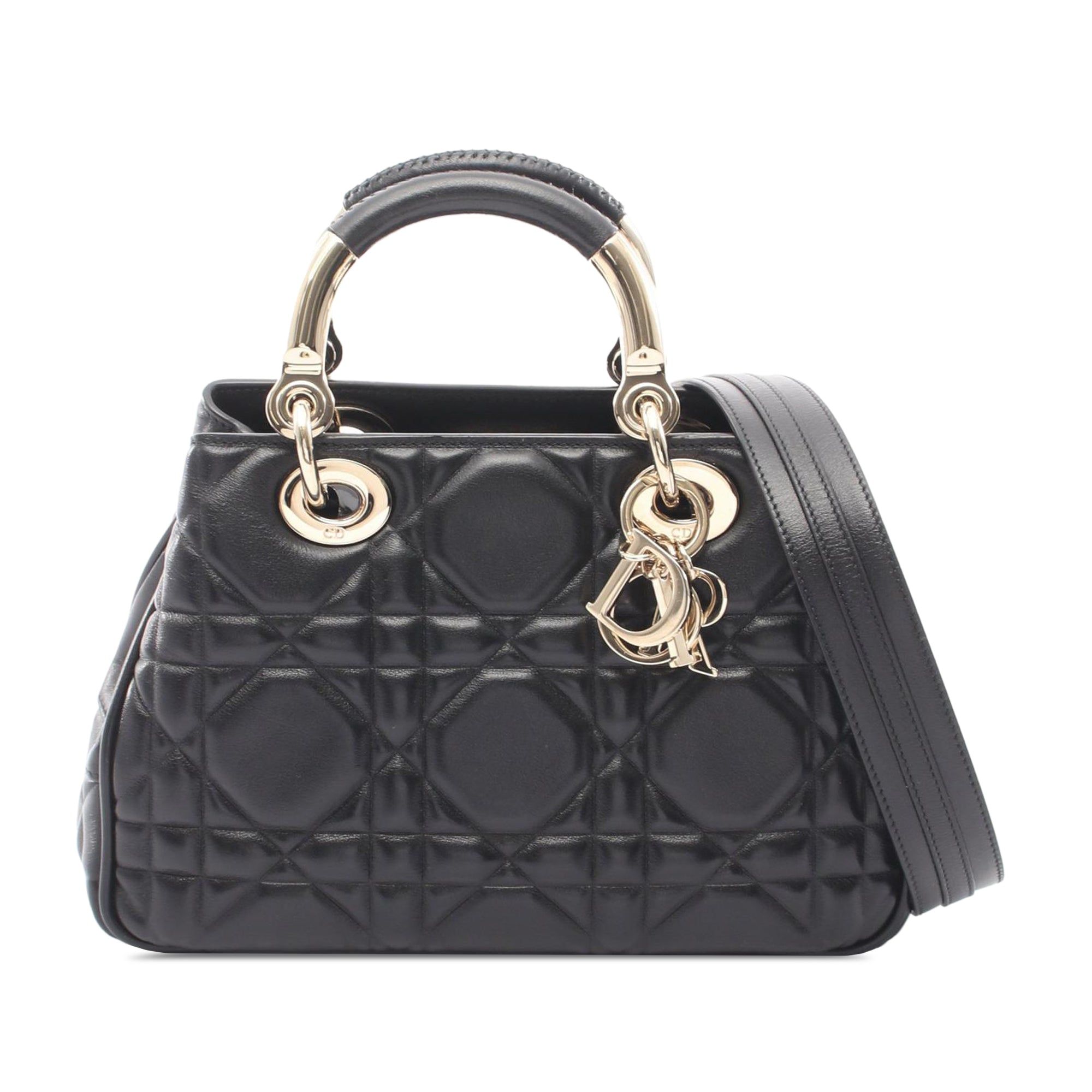 Dior Small Calfskin Cannage Lady 95.22 Bag
