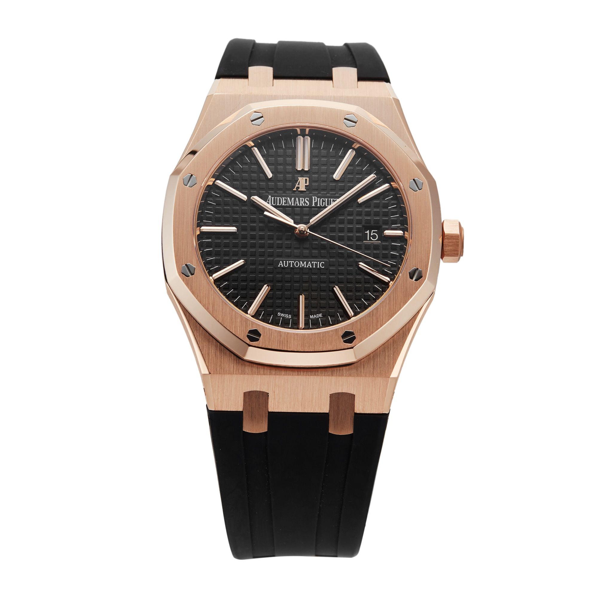 Pre-Owned Audemars Piguet Audemars Piguet Royal Oak Selfwinding 41mm Rose Gold 15400OR.OO.1220OR.01