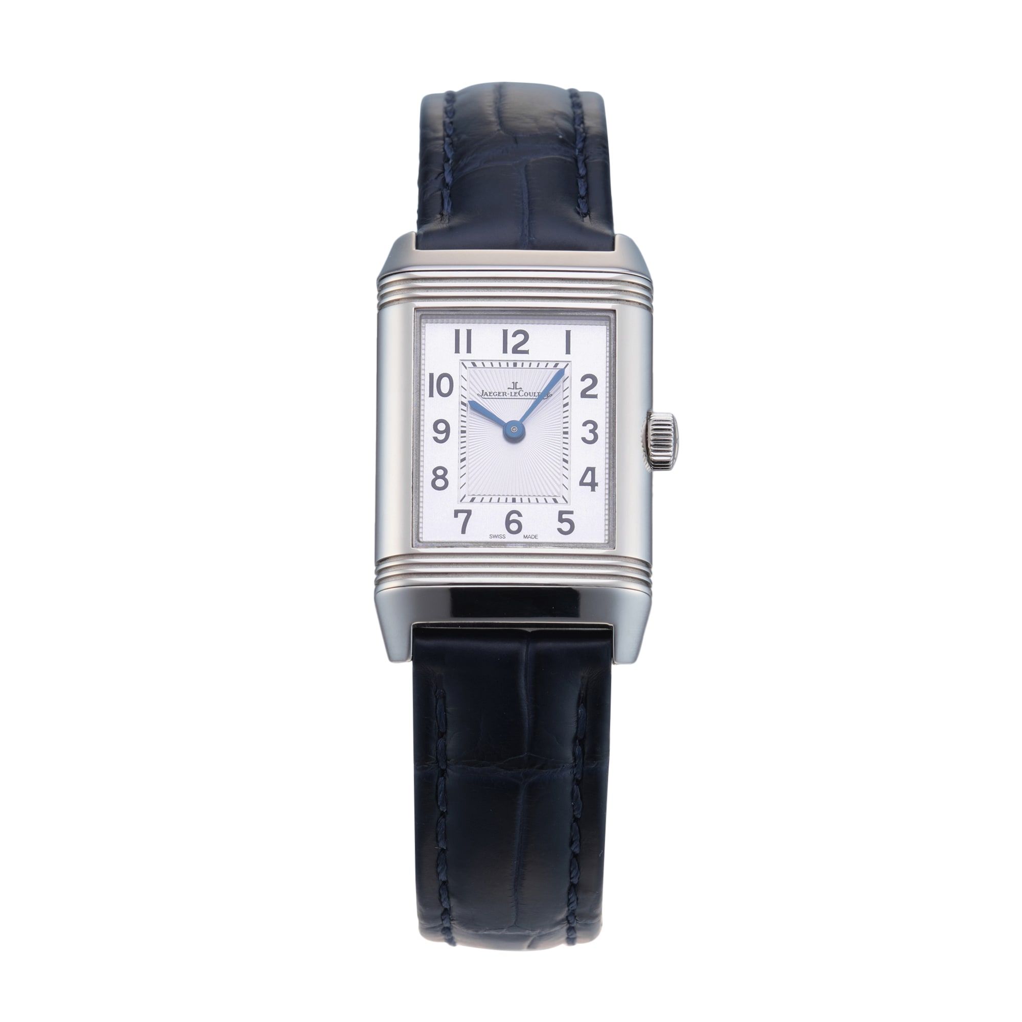 Pre-Owned Jaeger-LeCoultre Reverso Classic Duetto 21mm Stainless Steel Q2668432
