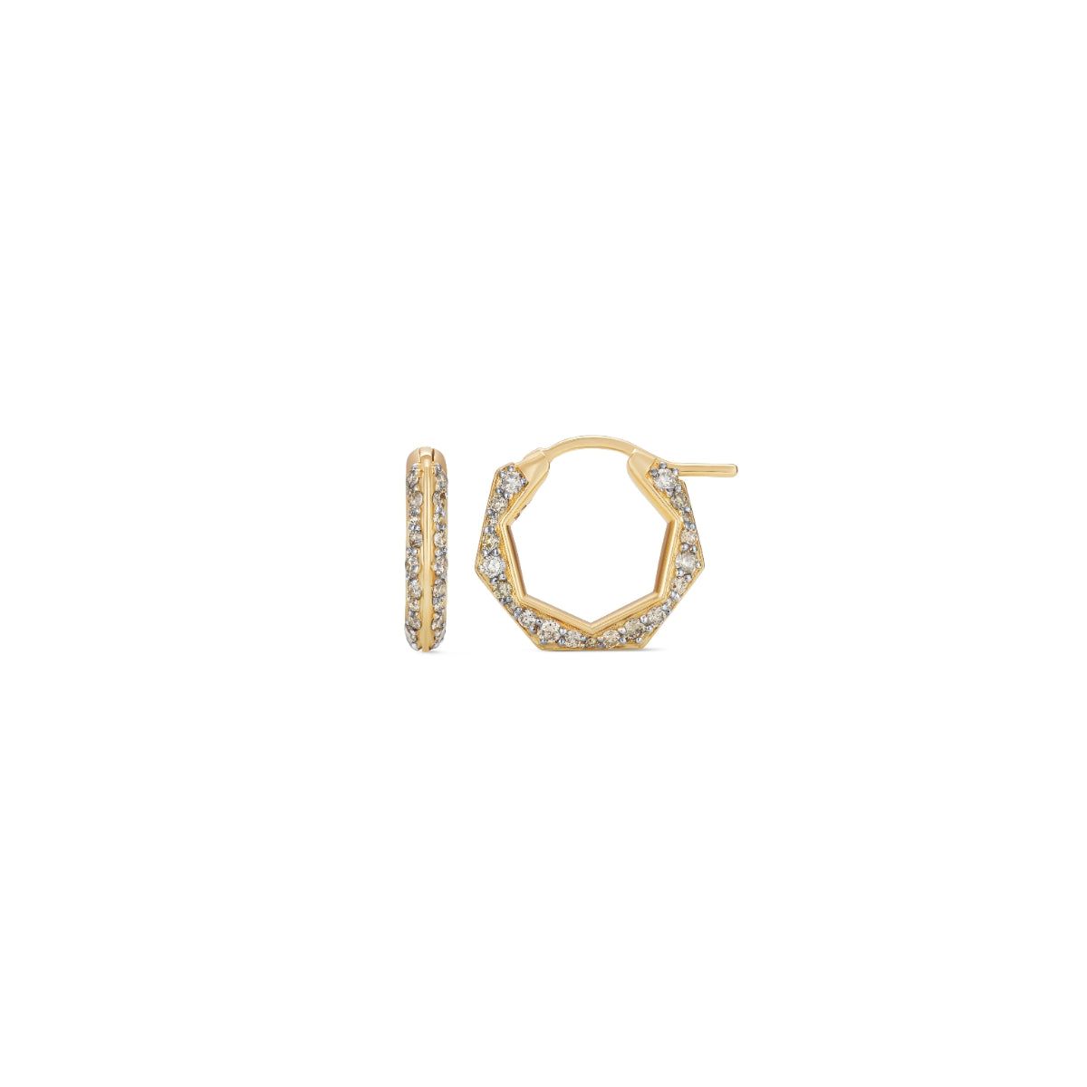 Noor Fares Himaya Diamond Hoops