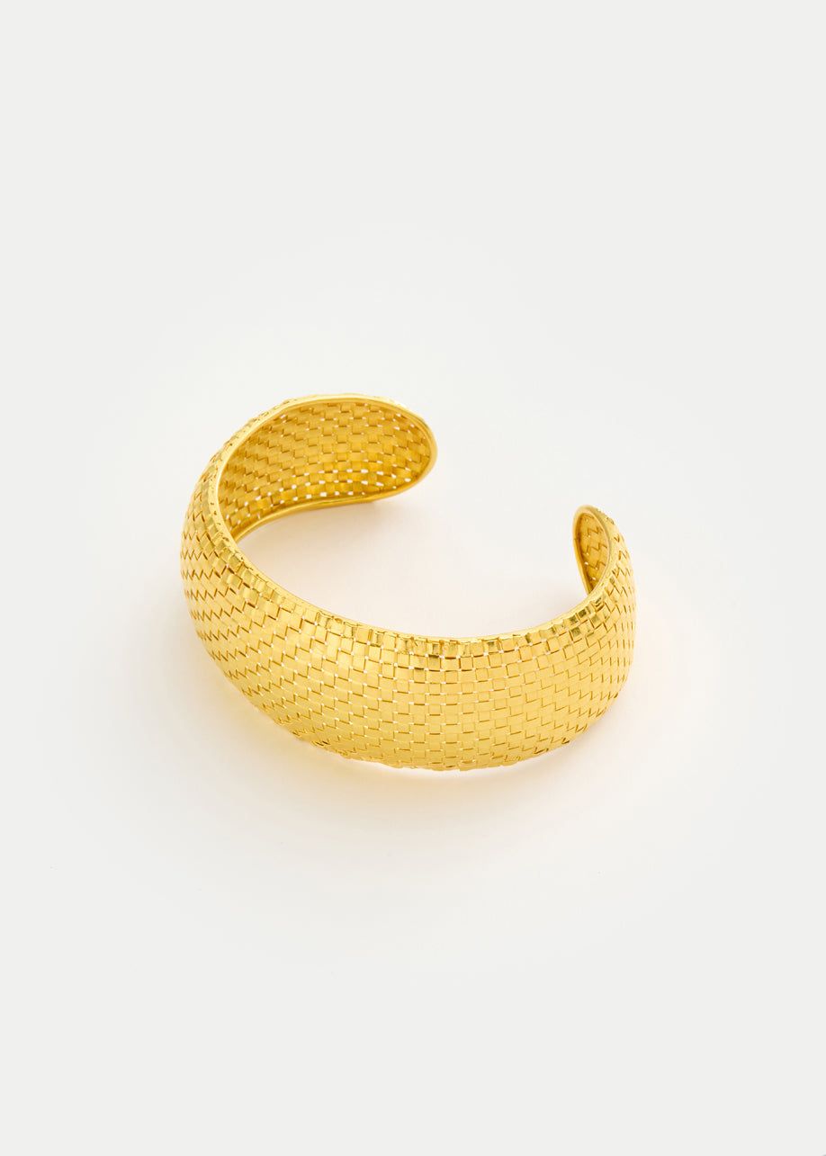 Pippa Small Myanmar Shway Woven Cuff