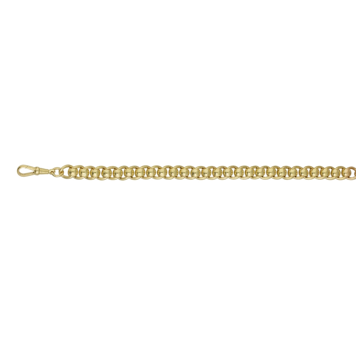 9ct Yellow Gold Florentine Bracelet 7.5"/19cm