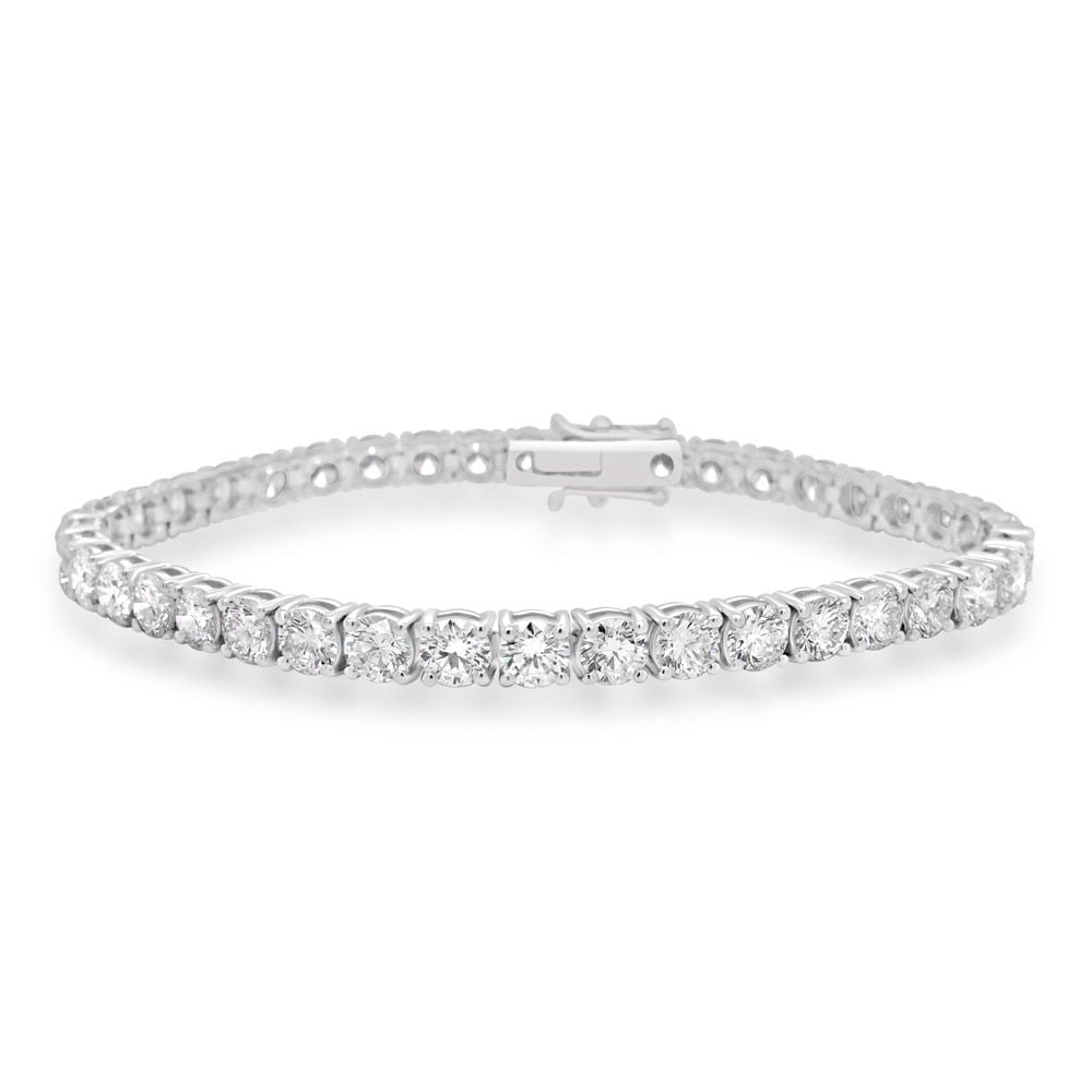 Lab Grown Diamond 4 Claw Line Bracelet WLGD1172