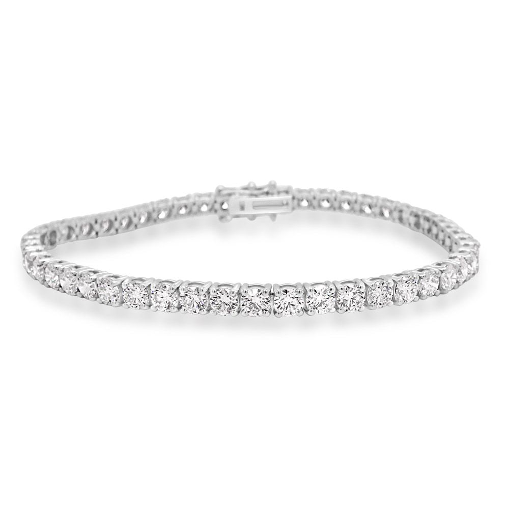 Lab Grown Diamond 4 Claw Line Bracelet WLGD1176