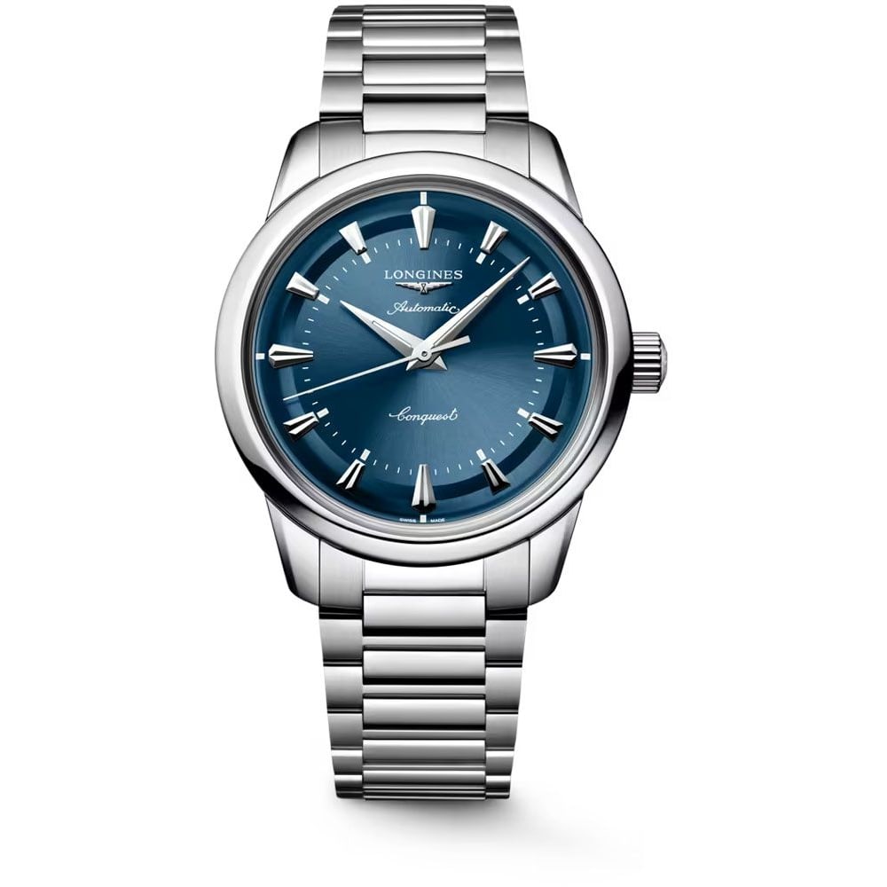 Longines Conquest Heritage 38mm Blue Dial