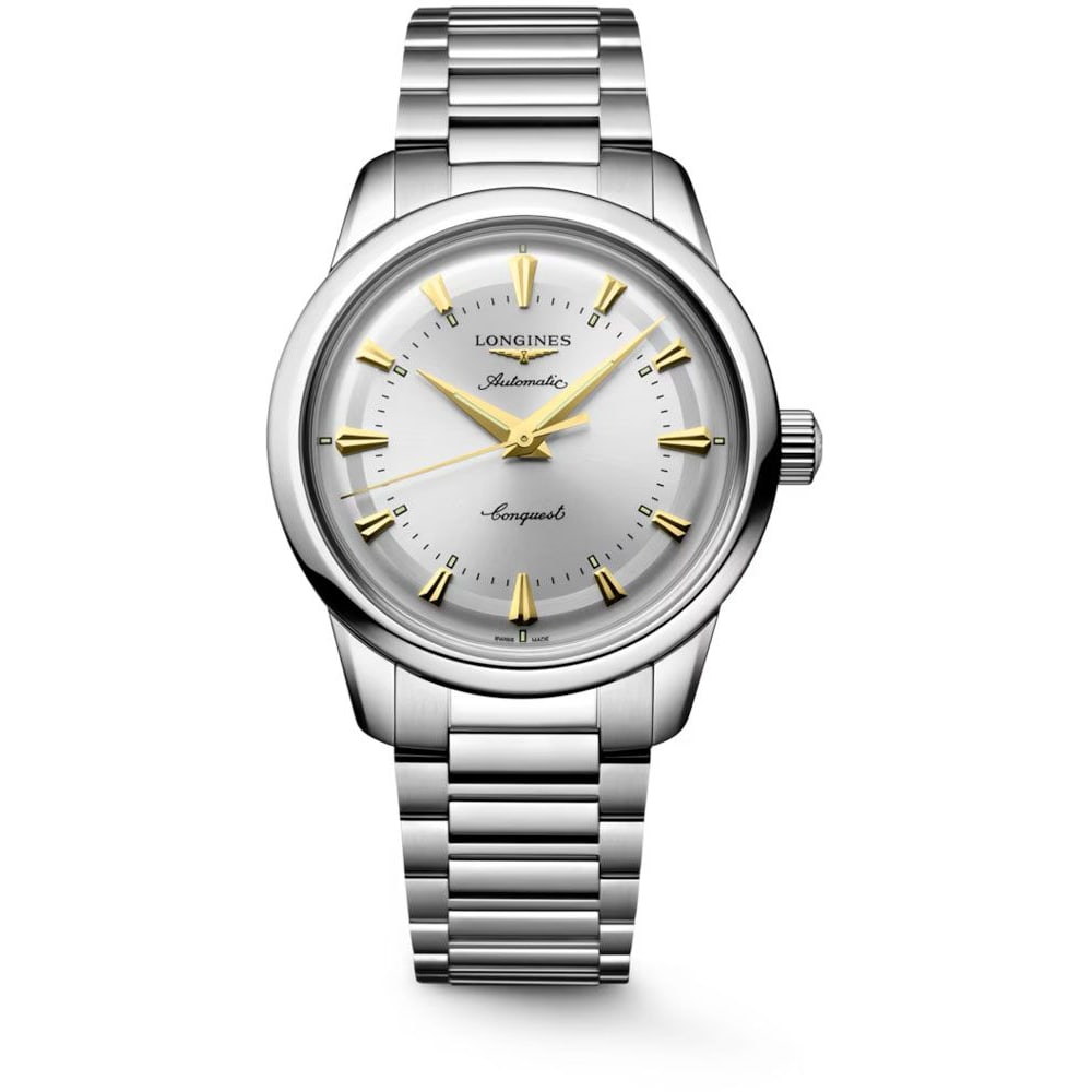Longines Conquest 38mm Grey / Silver Dial