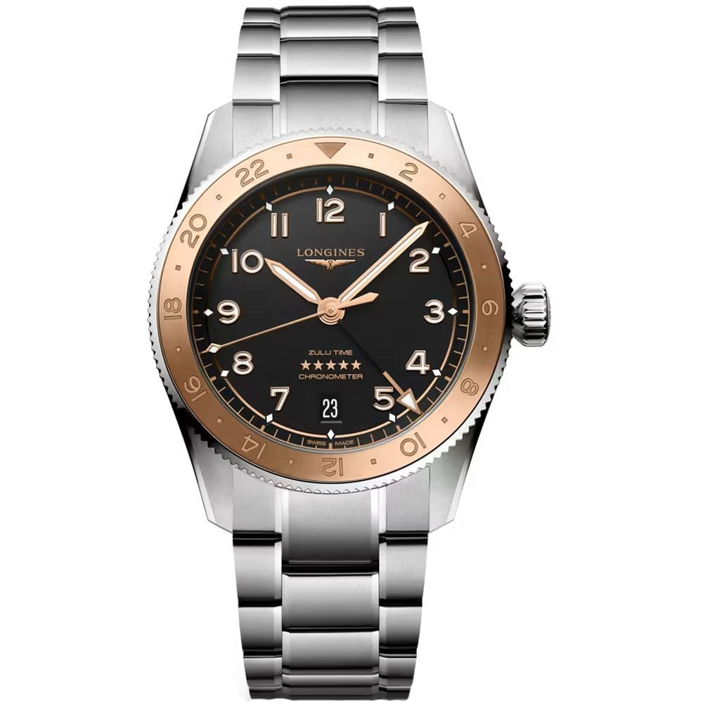 Longines Spirit Zulu Time 1925 39mm Black