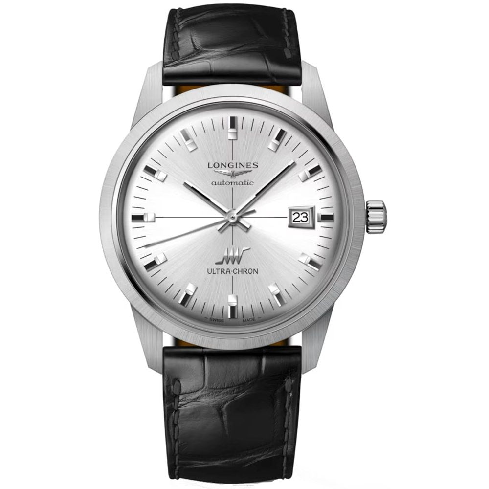 Longines Ultra Chron Classic 40mm Grey / Silver