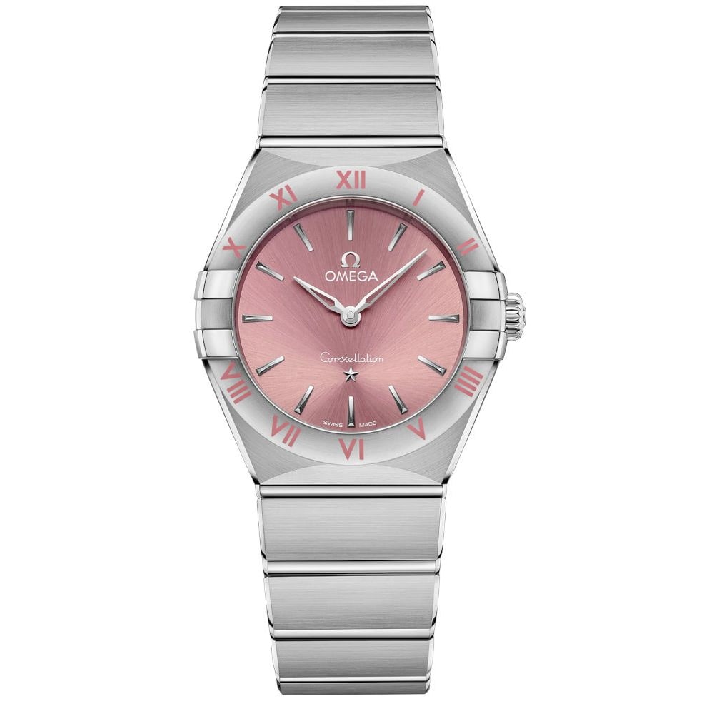 OMEGA Constellation Quartz 28mm Pink Dial