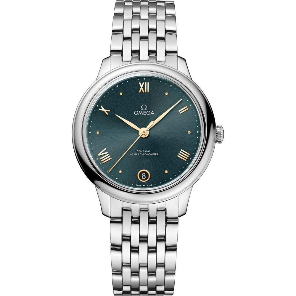 OMEGA De Ville Prestige 34mm Green Dial