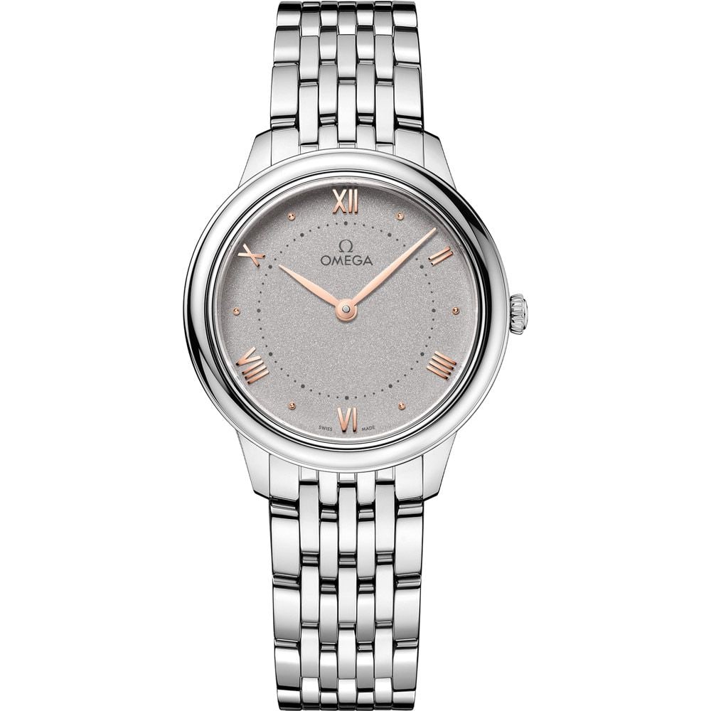 OMEGA De Ville Prestige Quartz 30mm Grey / Silver 434.10.30.60.06.001
