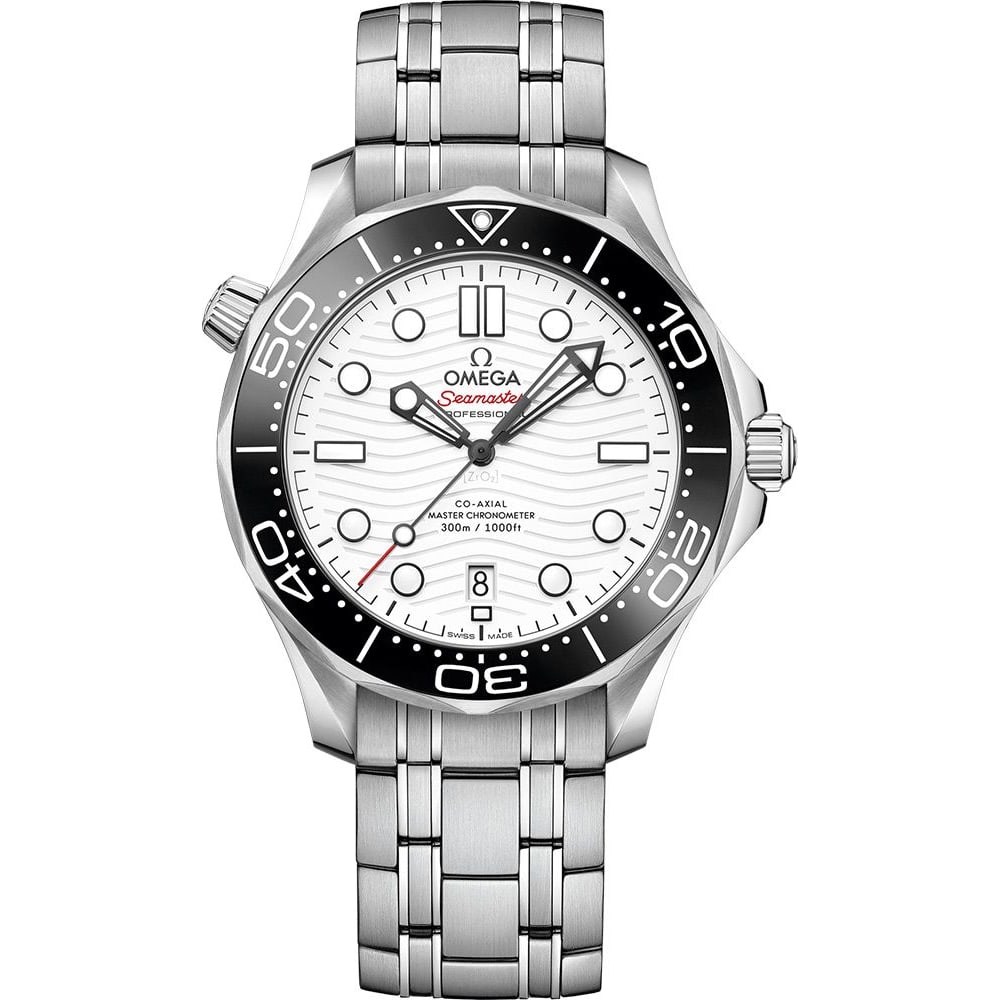 OMEGA Seamaster Diver 300M 42mm White Dial 210.30.42.20.04.001