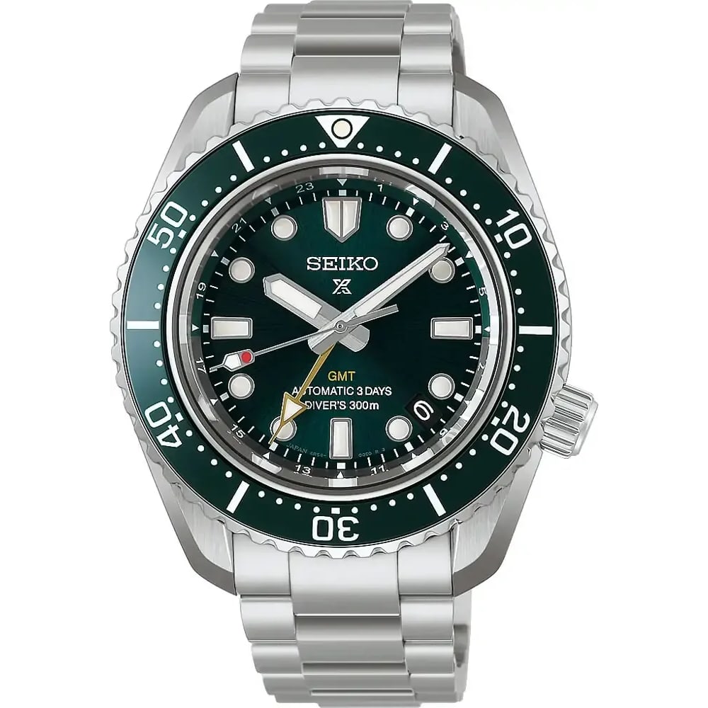 Seiko Prospex 1968 300M GMT in Pacific Green HBC001J1 42mm