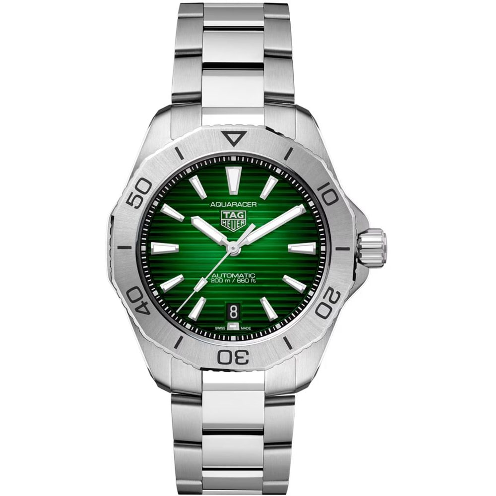 TAG Heuer Aquaracer 200 Date 40mm Green Dial