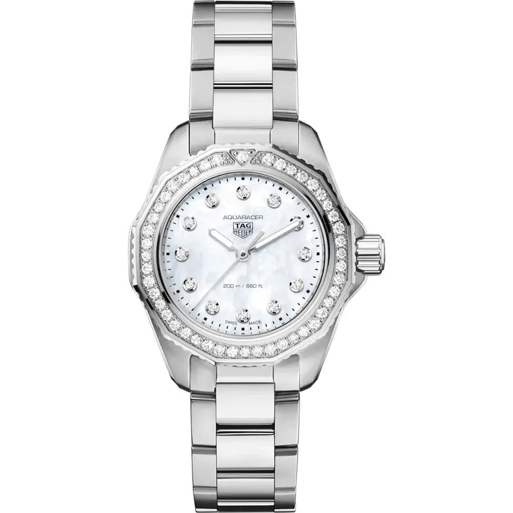 TAG Heuer Aquaracer 200 WBP1417.BA0622 30mm Mother of Pearl