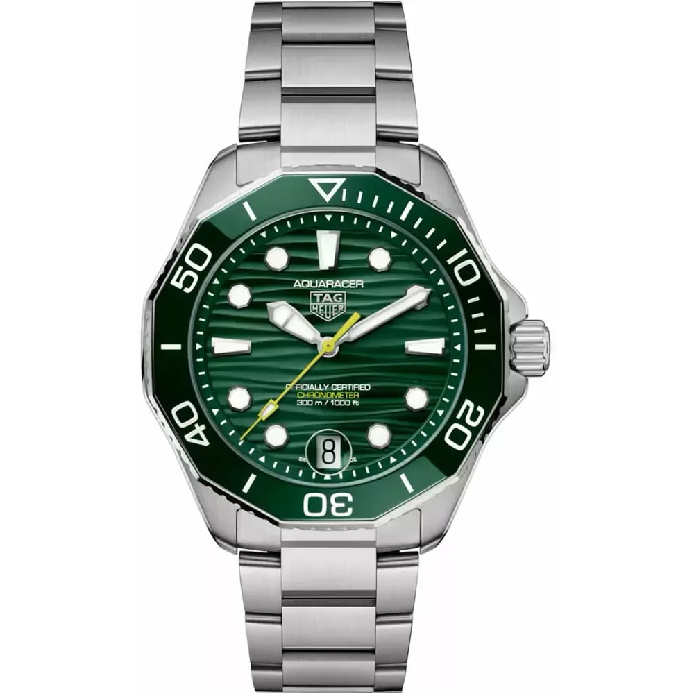 TAG Heuer Aquaracer 300 Date WBP5116.BA0013 42mm Green