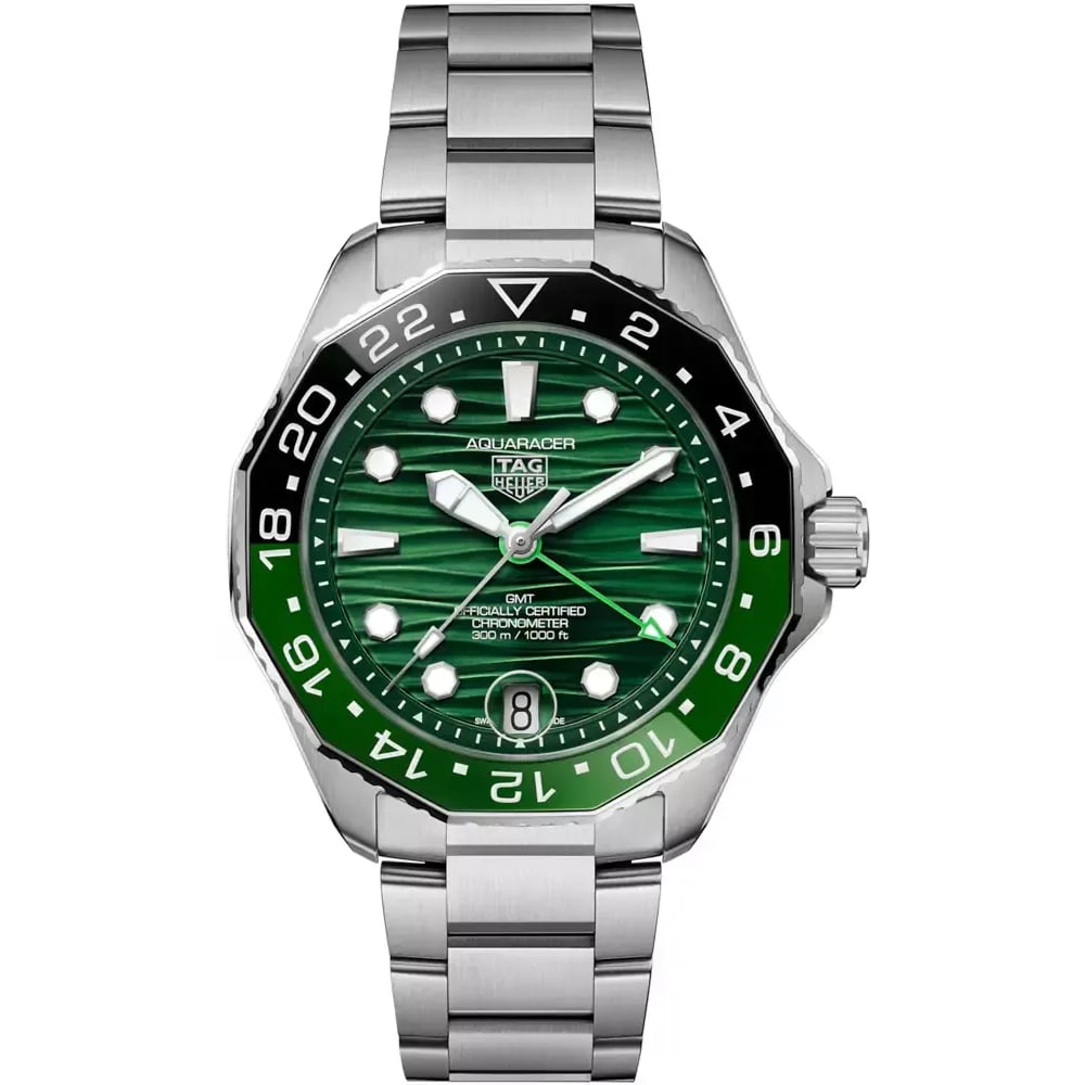 TAG Heuer Aquaracer 300 GMT WBP5115.BA0013 42mm Green