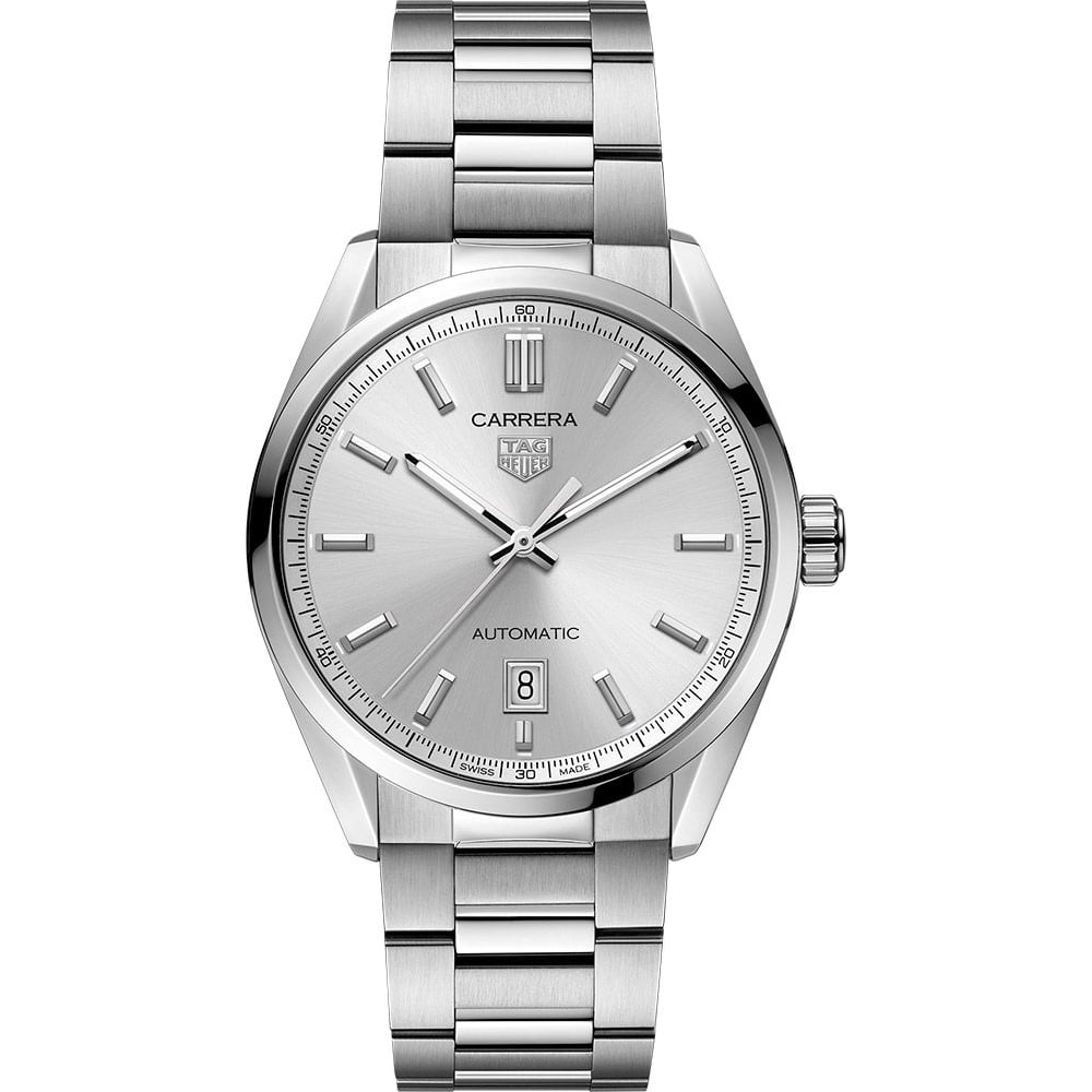 TAG Heuer Carrera Calibre 5 WBN2111.BA0639 39mm Grey / Silver