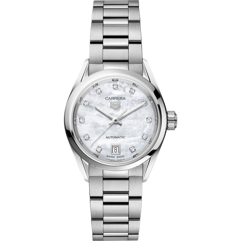TAG Heuer Carrera Date WBN2412.BA0621 29mm Mother of Pearl