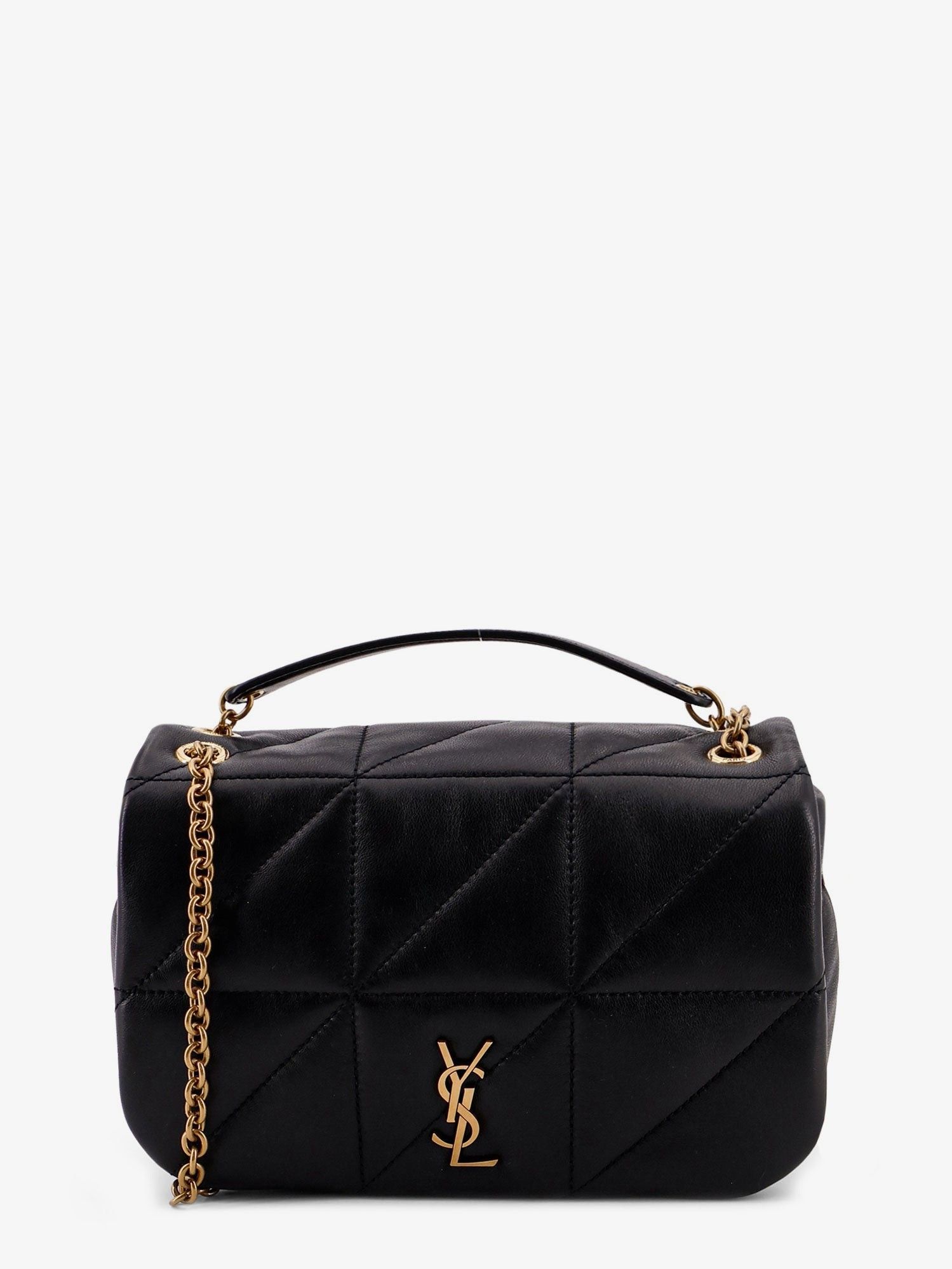 Saint Laurent Jamie Small Quilted Leather Bag Black