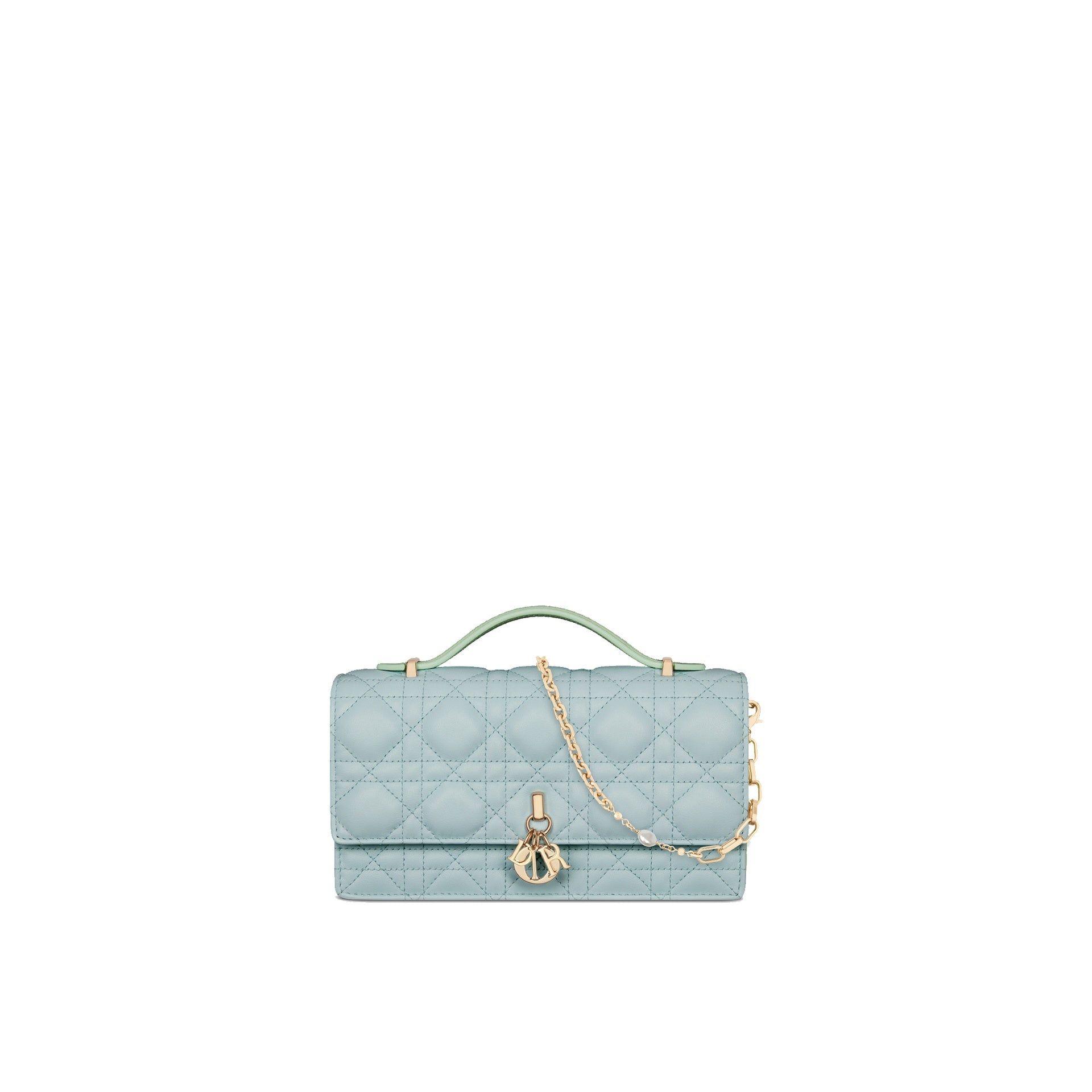 My Dior Mini Bag Two-Tone Leather Shoulder Bag