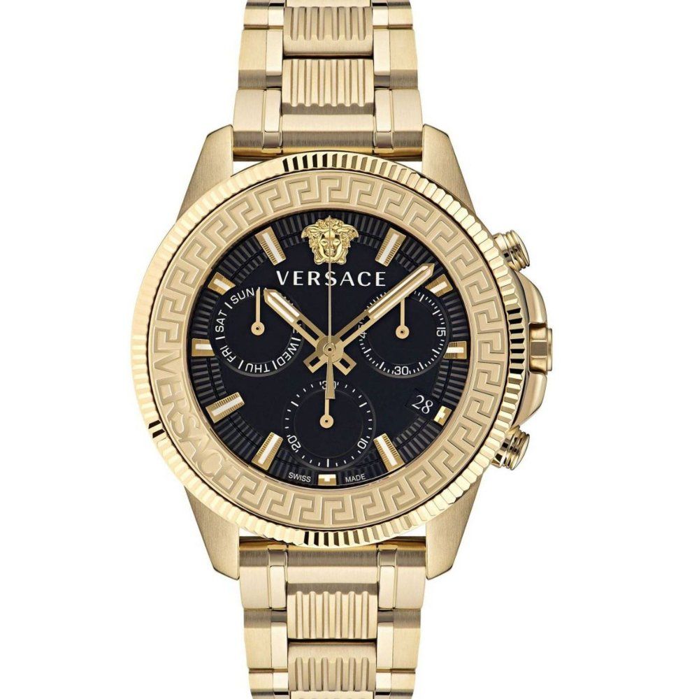 Versace Greca Chronograph Watch